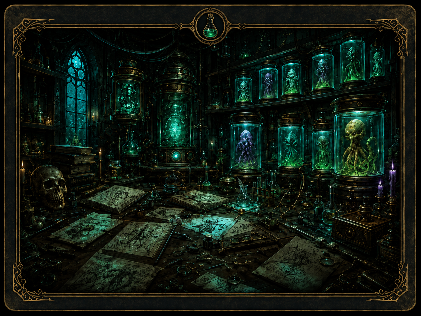 Supernatural gothic laboratory